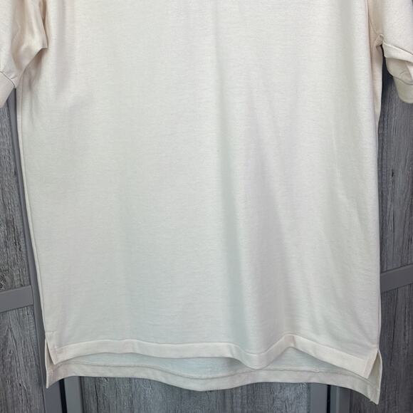 Rare R.C. Owens "Alley Oop' autographed 49er NFL Alumni cream polo men's L - Picture 6 of 15